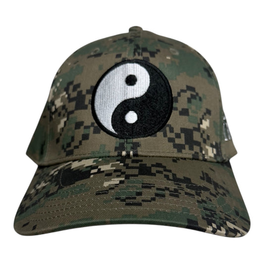 Green Digi camo Yin & Yang Hat