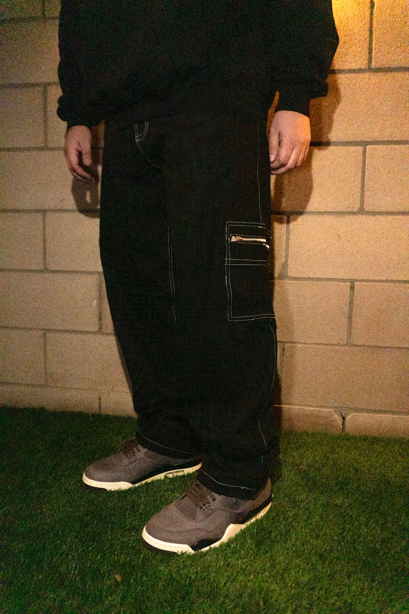 RAW DENIM PANTS